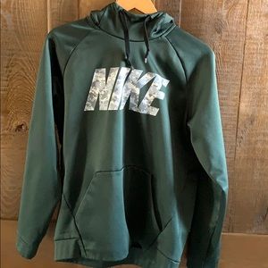 Men’s Nike green sweatshirt hoodie